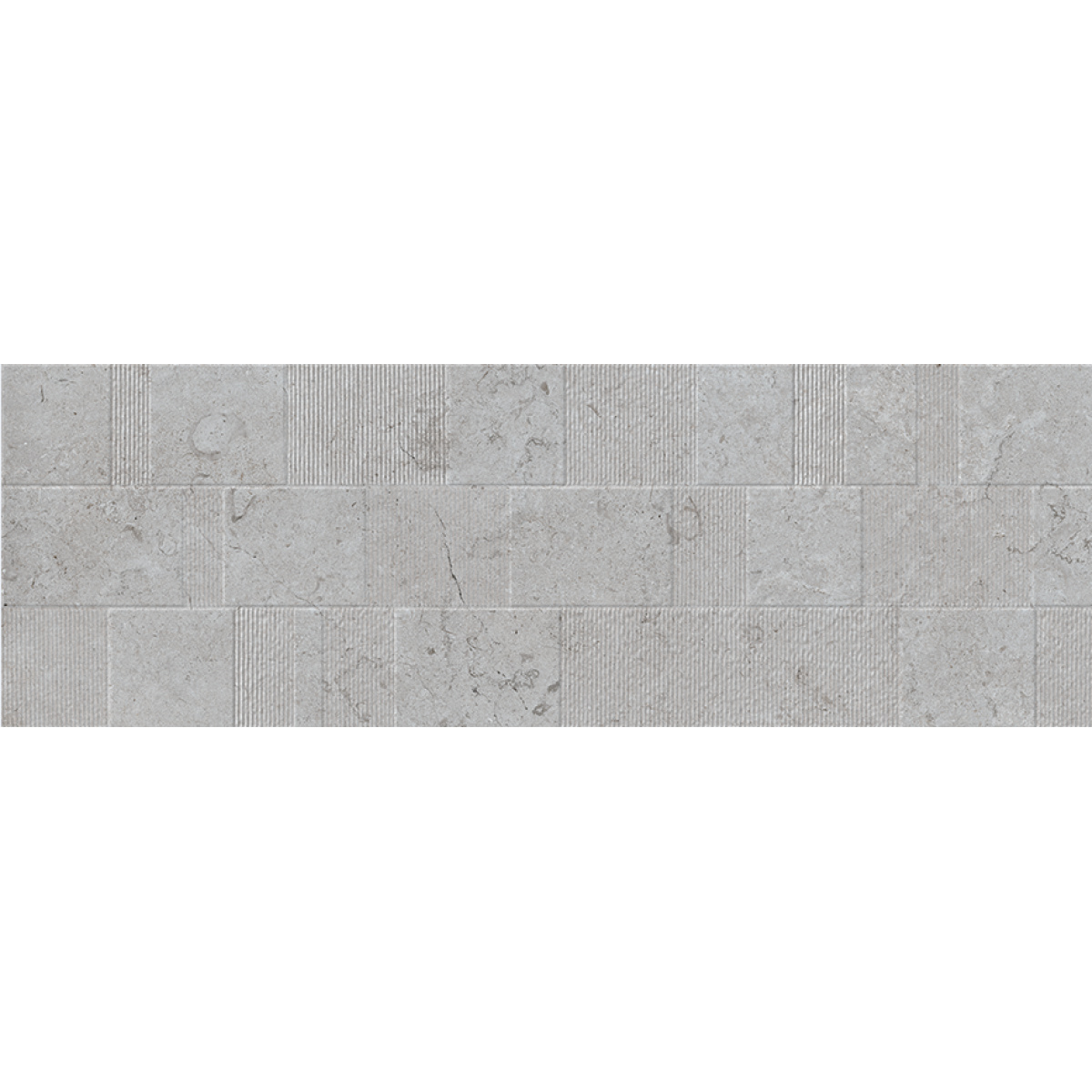 ΠΛΑΚΑΚΙ ΚΕΡΑΜΙΚΟ ΚΑΠΡΙ ΣΤΡΑΙΠ ΓΚΡΕΙ 25x75cm ΜΑΤ ΠΡΩΤΗΣ ΠΟΙΟΤΗΤΑΣ - Image 2