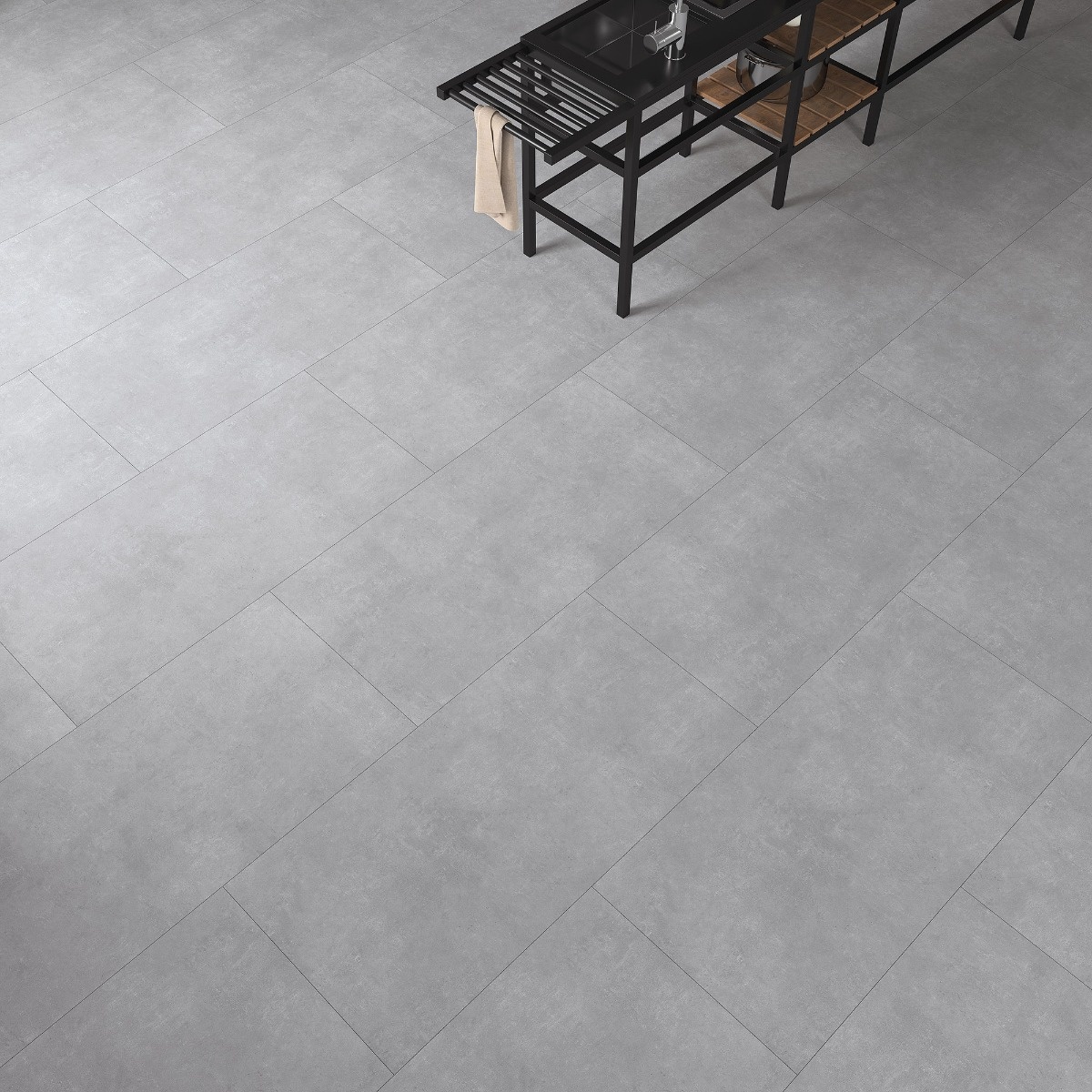 ΠΛΑΚΑΚΙ ΓΡΑΝΙΤΗΣ ΚΛΕΙ ΣΙΛΒΕΡ 60x120cm ΜΑΤ RECTIFIED ΠΡΩΤΗΣ ΠΟΙΟΤΗΤΑΣ - Image 2