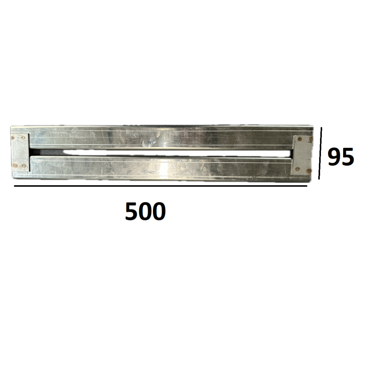 ΚΑΝΑΛΙ ΣΧΙΣΜΗΣ 5491 INOX 304 9,5x50cm - Image 2