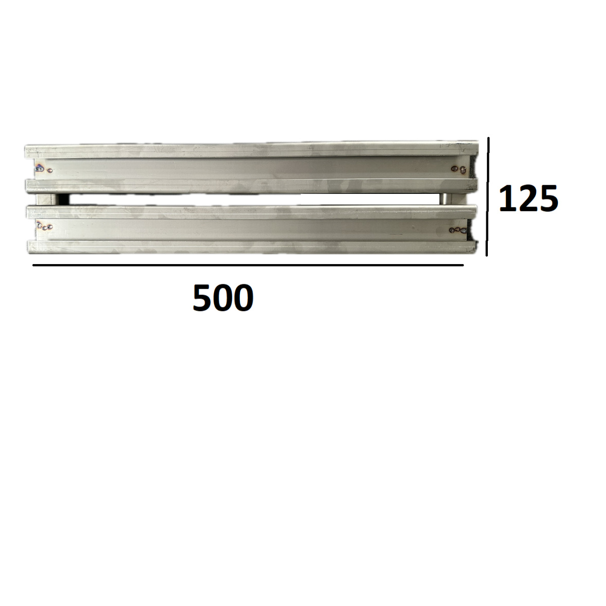 ΚΑΝΑΛΙ ΣΧΙΣΜΗΣ 5492 INOX 304 12,5x50cm - Image 2