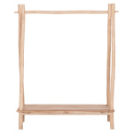 ΕΠΙΠΛΟ ΕΙΣΟΔΟΥ PERL HM9911 ΚΛΑΔΙΑ ΞΥΛΟΥ TEAK-ΦΥΣΙΚΟ 130,5x53x152Υεκ. - Image 2