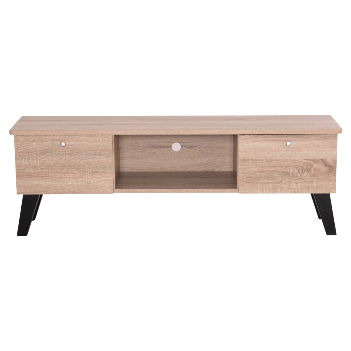 ΕΠΙΠΛΟ ΤΗΛΕΟΡΑΣΗΣ IREN HM2481.01 ΜΕΛΑΜΙΝΗ ΣΕ SONAMA OAK-ΜΑΥΡΟ 120x32,5-34x41Yεκ. - Image 2