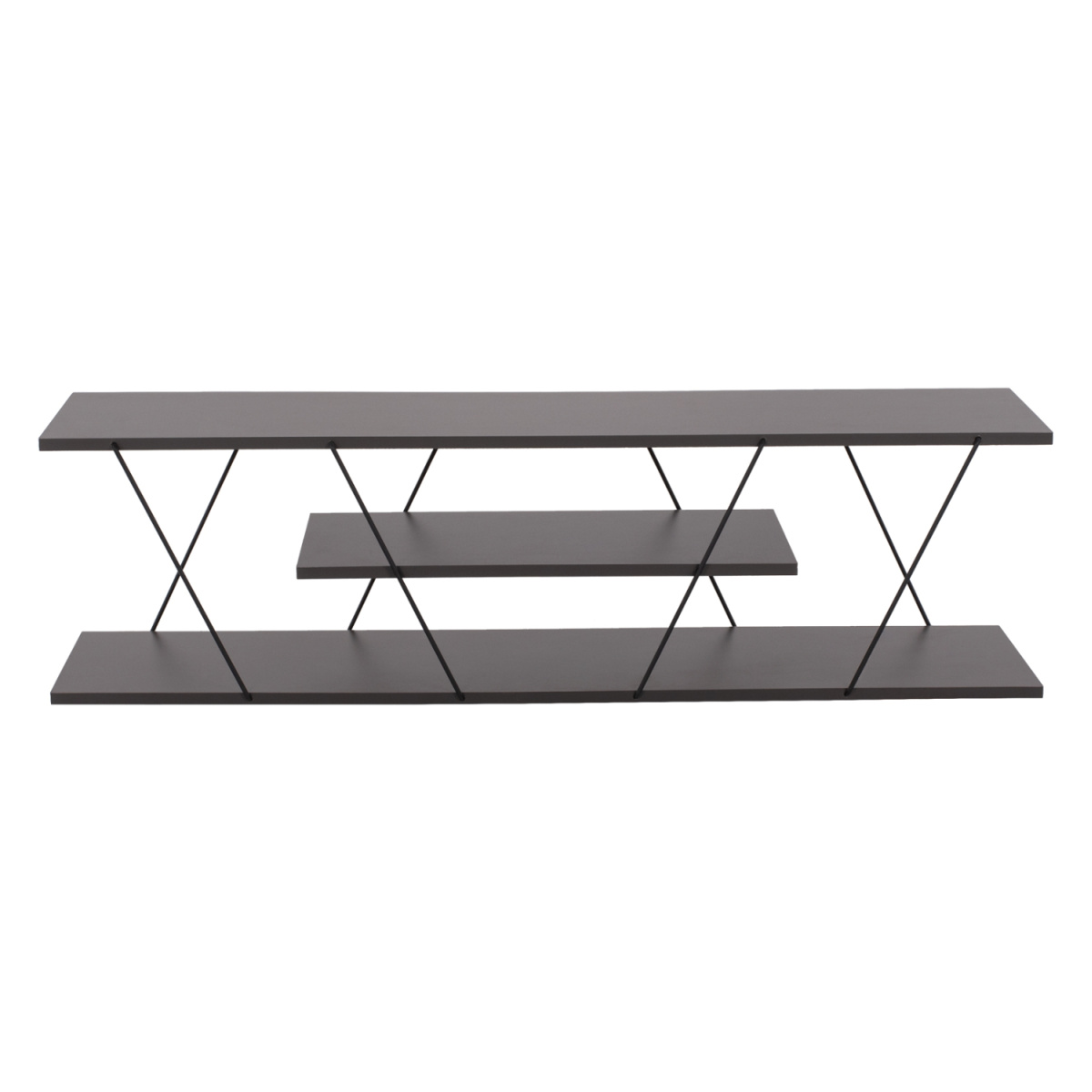 ΕΠΙΠΛΟ ΤΗΛΕΟΡΑΣΗΣ TARS HM8922.20 ΜΕΛΑΜΙΝΗ ΓΚΡΙ 120x32x33Yεκ. - Image 2