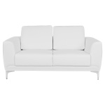 ΚΑΝΑΠΕΣ 2ΘΕΣΙΟΣ KΕΝΖΙΕ HM3121.22 ΜΕ ΛΕΥΚΟ PU 142x81x81 εκ. - Image 2