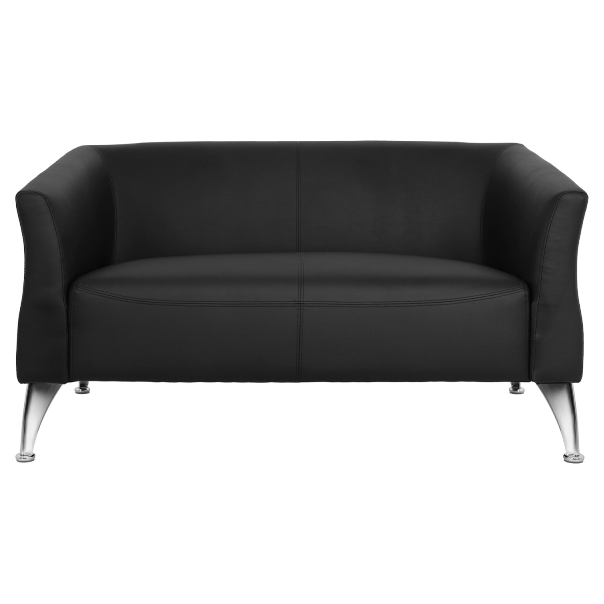 ΚΑΝΑΠΕΣ 2ΘΕΣΙΟΣ KIANA HM3122.21 ΜΕ ΜΑΥΡΟ PU 130x75x71 εκ. - Image 2