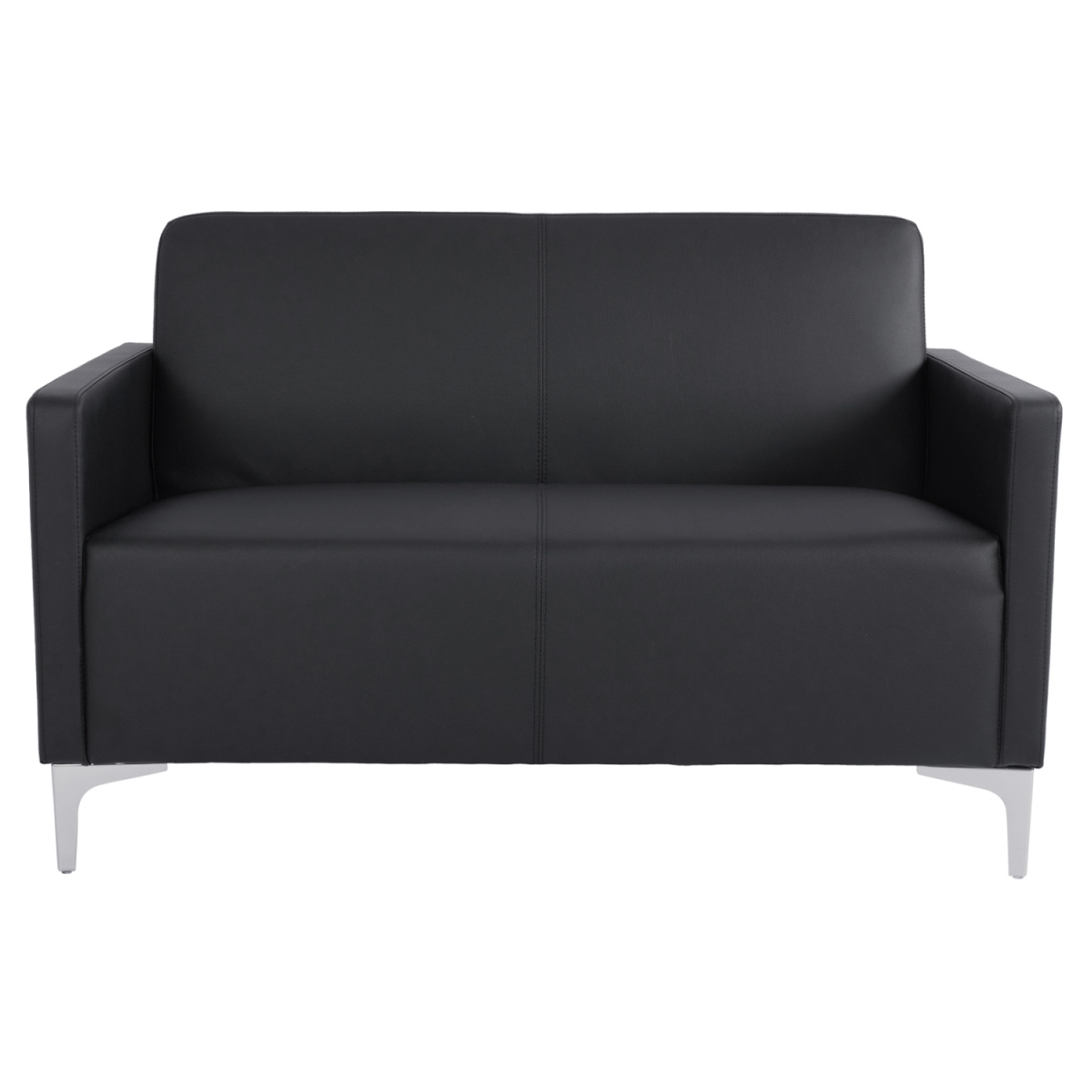 ΚΑΝΑΠΕΣ 2ΘΕΣΙΟΣ NELLIE HM3159.21 ΜΕ ΜΑΥΡΟ PU 113x71x71Υ εκ. - Image 2