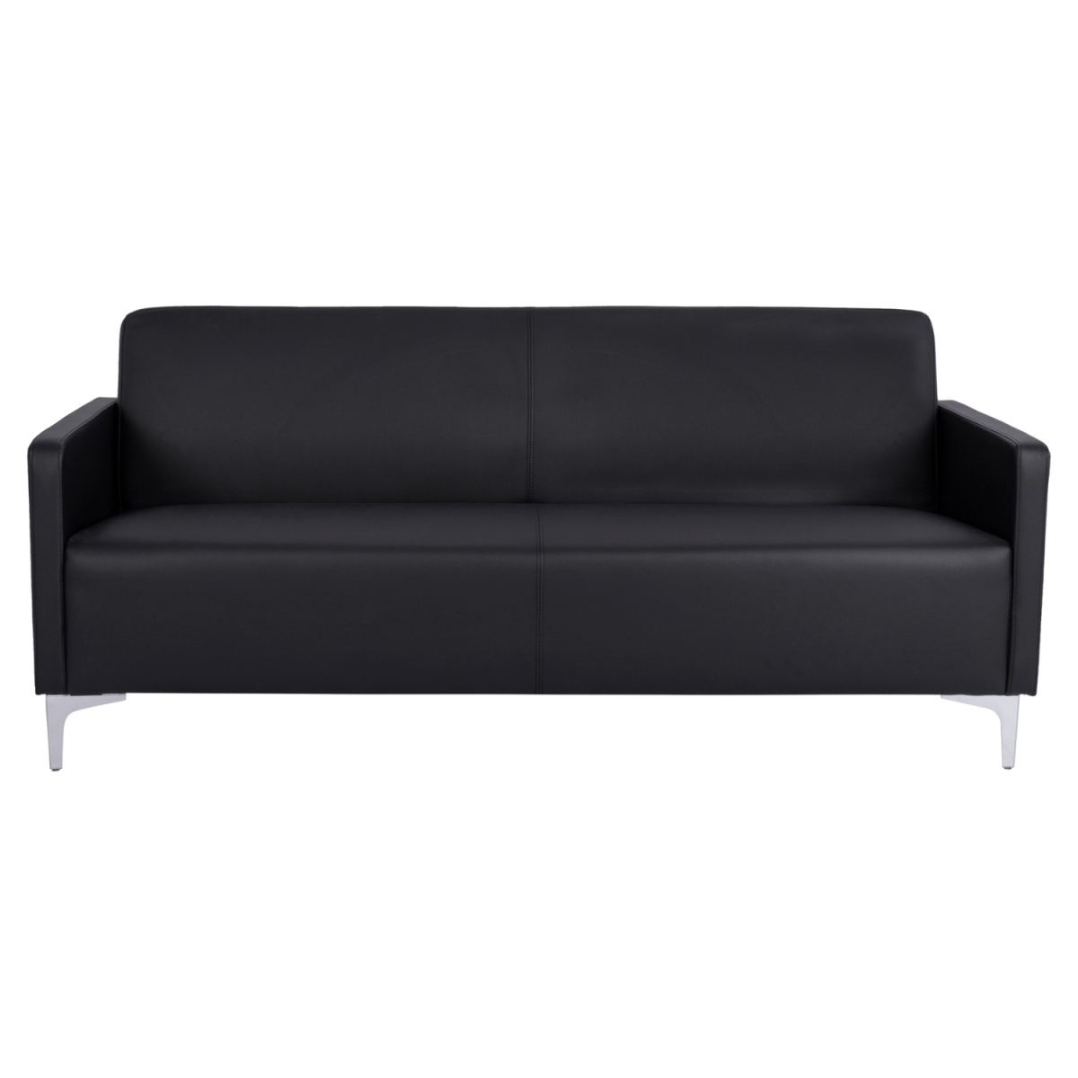 ΚΑΝΑΠΕΣ 3ΘΕΣΙΟΣ NELLIE HM3159.31 ΜΕ ΜΑΥΡΟ PU 163x71x71Υ εκ. - Image 2