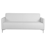 ΚΑΝΑΠΕΣ 3ΘΕΣΙΟΣ NELLIE HM3159.32 ΜΕ ΛΕΥΚΟ PU 163x71x71Υ εκ. - Image 2
