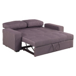 ΚΑΝΑΠΕΣ ΚΡΕΒΑΤΙ KANNA 2ΘΕΣΙΟΣ 176x102x91 εκ.HM3082.01 ΜΕ ΚΑΦΕ ΥΦΑΣΜΑ 176x102x91 εκ. - Image 2