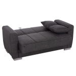 ΚΑΝΑΠΕΣ ΚΡΕΒΑΤΙ POLYA ΔΙΘΕΣΙΟΣ ΓΚΡΙ HM3241.03 153x87x77Υεκ. - Image 2