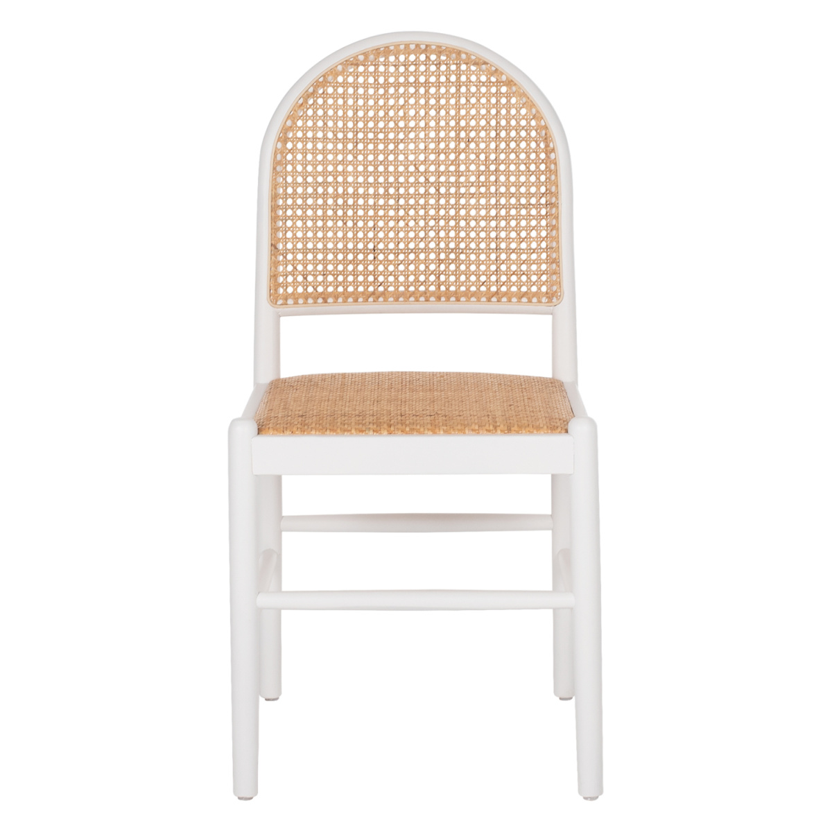 ΚΑΡΕΚΛΑ ΑΠΟ ΟΞΙΑ ΣΕ ΛΕΥΚΟ-RATTAN ΜΠΕΖ HM9407.03 43x50x87Yεκ. - Image 2