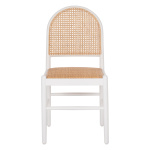 ΚΑΡΕΚΛΑ ΑΠΟ ΟΞΙΑ ΣΕ ΛΕΥΚΟ-RATTAN ΜΠΕΖ HM9407.03 43x50x87Yεκ. - Image 2