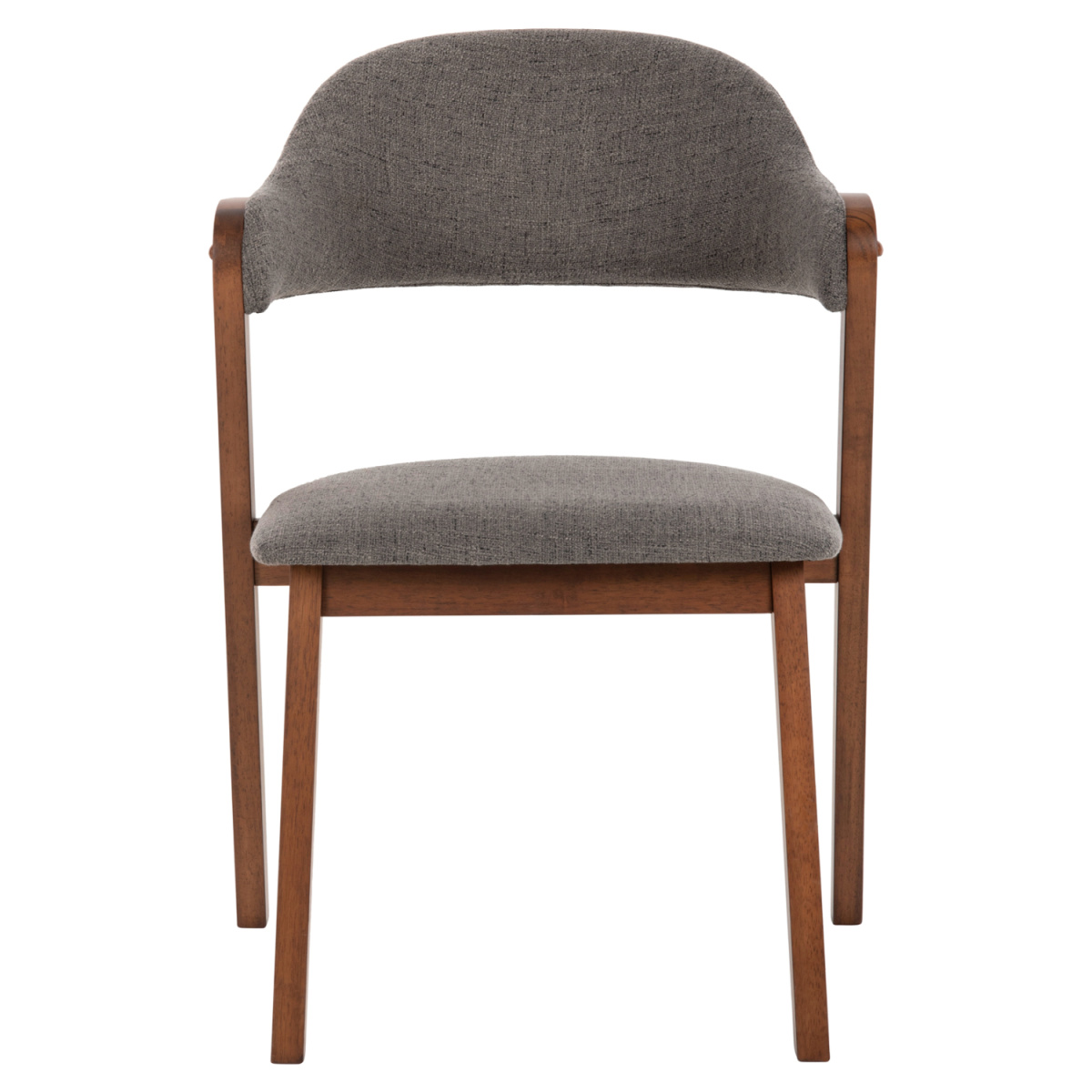 ΚΑΡΕΚΛΑ RIDER HM9734.01 RUBBERWOOD ΣΕ ΚΑΡΥΔΙ-ΥΦΑΣΜΑ ΓΚΡΙ 59x59x83Yεκ. - Image 2