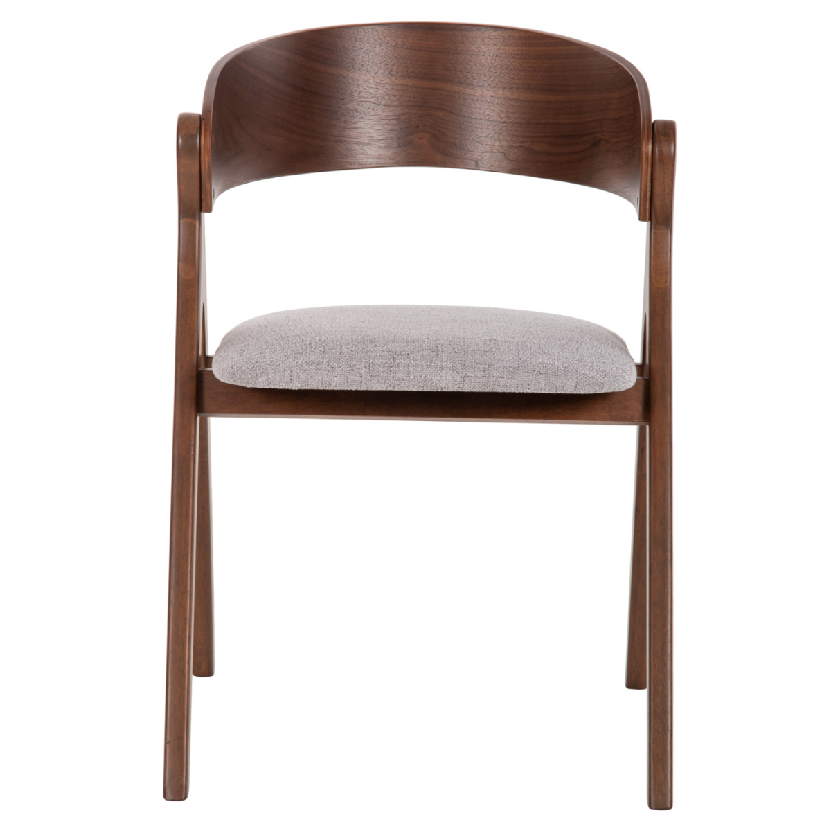 ΚΑΡΕΚΛΑ NEKKER HM9739.02 RUBBERWOOD ΣΕ ΚΑΡΥΔΙ-ΓΚΡΙ ΥΦΑΣΜΑ ΚΑΘΙΣΜΑ 56x55x78Yεκ. - Image 2