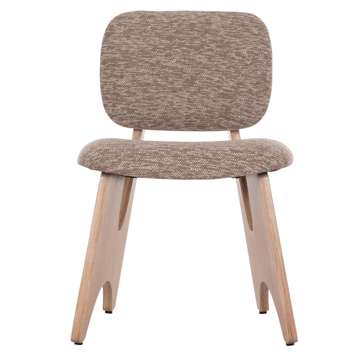 ΚΑΡΕΚΛΑ ΤΡΑΠΕΖΑΡΙΑΣ BELLISI HM18248.01 ΚΑΦΕ ΥΦΑΣΜΑ-PLYWOOD ΧΡΩΜΑ ΔΡΥΟΣ 53x56x78Υεκ. - Image 2