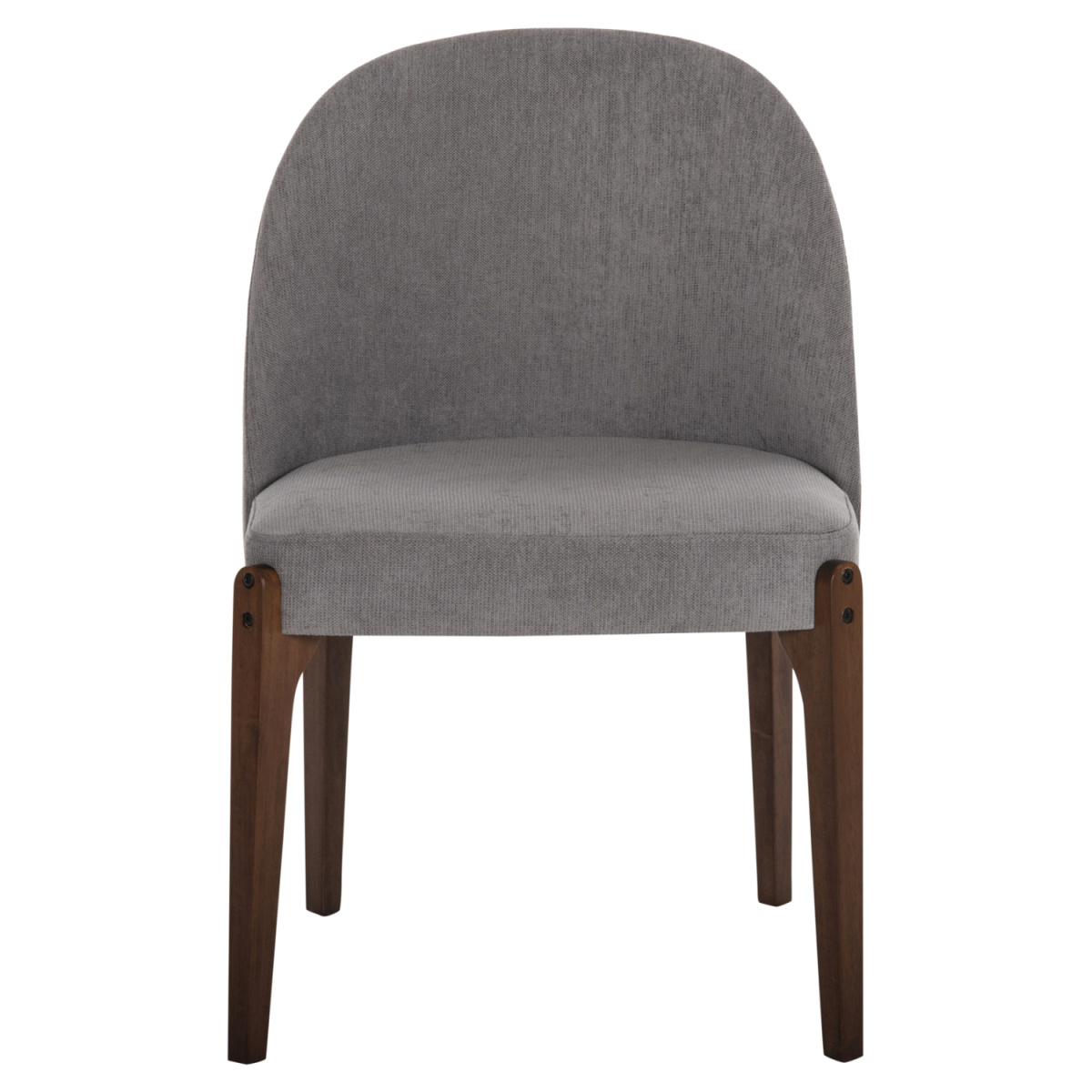 ΚΑΡΕΚΛΑ ΤΡΑΠΕΖΑΡΙΑΣ RAMMER HM9744.01 RUBBERWOOD ΣΕ ΚΑΡΥΔΙ-ΓΚΡΙ ΥΦΑΣΜΑ 57x55x86Υεκ. - Image 2