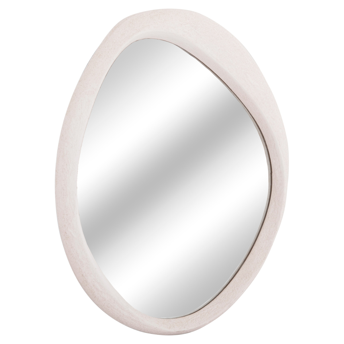 ΚΑΘΡΕΠΤΗΣ ΤΟΙΧΟΥ ΟΒΑΛ ΣΕΙΡΑ SANTORINI HM4514 MDF ΣΕ ΥΠΟΛΕΥΚΟ 48x3,2x60Υεκ - Image 2