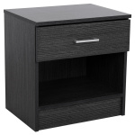 ΚΟΜΟΔΙΝΟ ΜΕ 1 ΣΥΡΤΑΡΙ LANEY ZEBRANO 45x35,5x47Υ εκ. HM2345.02
