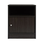 ΚΟΜΟΔΙΝΟ ΜΕΛΑΜΙΝΗΣ MALORY HM2205.01 ZEBRANO 40x40x50 - Image 2
