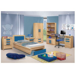 ΚΡΕΒΑΤΙ ΜΕ ΣΥΡΤΑΡΙ PLAYROOM HM330.01 SONAMA-ΣΙΕΛ 90Χ190εκ. - Image 2