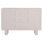 ΜΠΟΥΦΕΣ ΣΕΙΡΑ SANTORINI HM18048 MDF ΣΕ ΥΠΟΛΕΥΚΟ ΧΡΩΜΑ-3 ΣΥΡΤΑΡΙΑ & 2 ΠΟΡΤΕΣ 120x38x80Υεκ. - Image 2