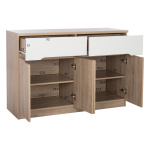 ΜΠΟΥΦΕΣ JOLENE HM2234.02 2 ΣΥΡΤΑΡΙΑ & 4 ΠΟΡΤΕΣ SONAMA 120X40X80εκ. - Image 2