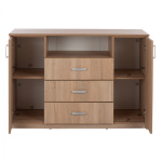 ΜΠΟΥΦΕΣ ΜΕ 2 ΝΤΟΥΛΑΠΙΑ Κ 3 ΣΥΡΤΑΡΙΑ ADLER SONAMA OAK HM2430 120X45X85Yεκ. - Image 2