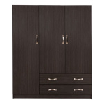 ΝΤΟΥΛΑΠΑ 3ΦΥΛΛΗ CARLY HM384.01 ΜΕ ΔΥΟ ΣΥΡΤΑΡΙΑ ZEBRANO 150X55Χ180Υεκ. - Image 2