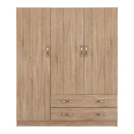 ΝΤΟΥΛΑΠΑ 3ΦΥΛΛΗ CARLY HM384.02 ΜΕ ΔΥΟ ΣΥΡΤΑΡΙΑ SONAMA 150X55Χ180Υεκ. - Image 2