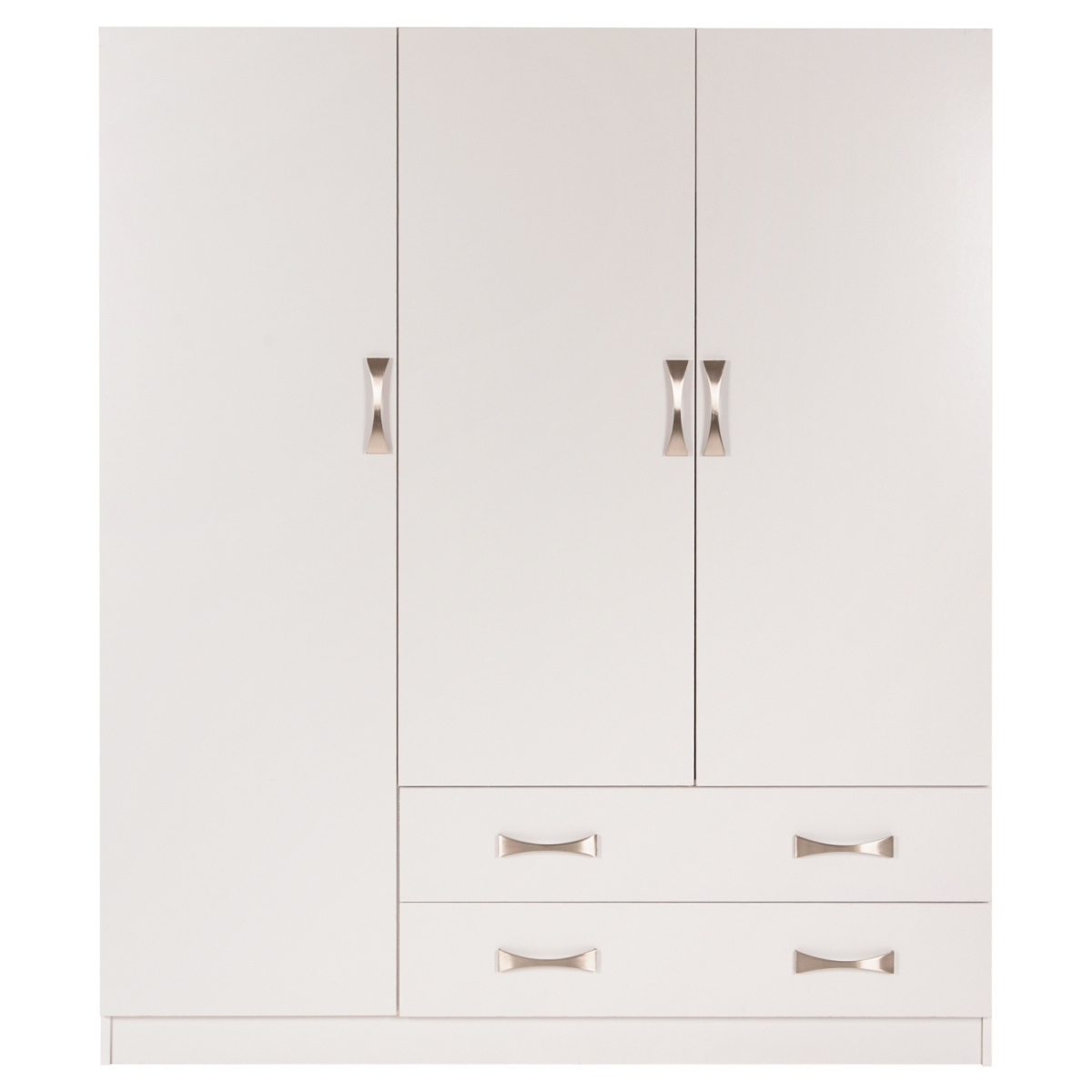 ΝΤΟΥΛΑΠΑ 3ΦΥΛΛΗ CARLY HM384.05 ΜΕ ΔΥΟ ΣΥΡΤΑΡΙΑ ΛΕΥΚΗ 150X55Χ180Υεκ. - Image 2
