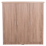 ΝΤΟΥΛΑΠΑ 3ΦΥΛΛΗ ΜΕ ΡΑΦΙΑ FUENTO HM2482.01 SONAMA OAK ΜΕΛΑΜΙΝΗ 120-116x40x123,5Υεκ. - Image 2