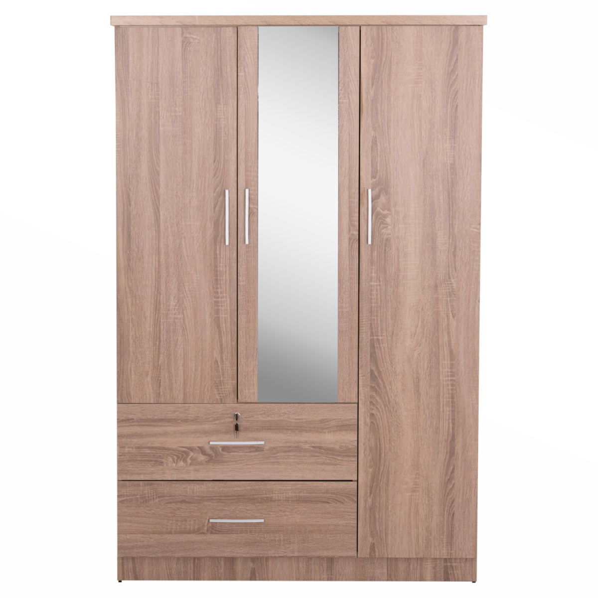 ΝΤΟΥΛΑΠΑ ΜΕ ΚΑΘΡΕΦΤΗ & ΣΥΡΤΑΡΙΑ JARRY HM2485.11 SONAMA OAK ΜΕΛΑΜΙΝΗ 119x48x183Υεκ - Image 2