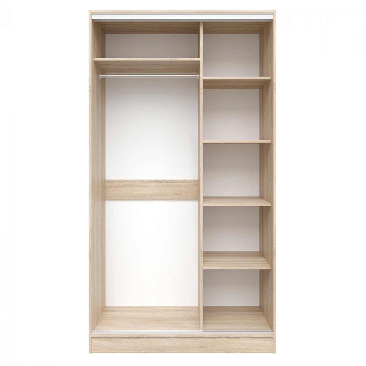 ΝΤΟΥΛΑΠΑ ΣΥΡΟΜΕΝΗ ADLER ΜΕΛΑΜΙΝΗΣ 120x60x220Yεκ. ΔΙΦΥΛΛΗ SONAMA ΜΕ ΚΑΘΡΕΠΤΗ HM2460.01 - Image 2