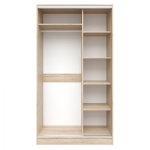 ΝΤΟΥΛΑΠΑ ΣΥΡΟΜΕΝΗ ADLER ΜΕΛΑΜΙΝΗΣ 120x60x220Yεκ. ΔΙΦΥΛΛΗ SONAMA ΜΕ ΚΑΘΡΕΠΤΗ HM2460.01 - Image 2