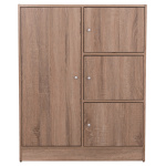 ΝΤΟΥΛΑΠΙ ΜΕ 4 ΑΠΟΘ.ΧΩΡΟΥΣ MATIN HM2479.02 SONAMA OAK ΜΕΛΑΜΙΝΗ 80x39,5x99,5Υεκ. - Image 2
