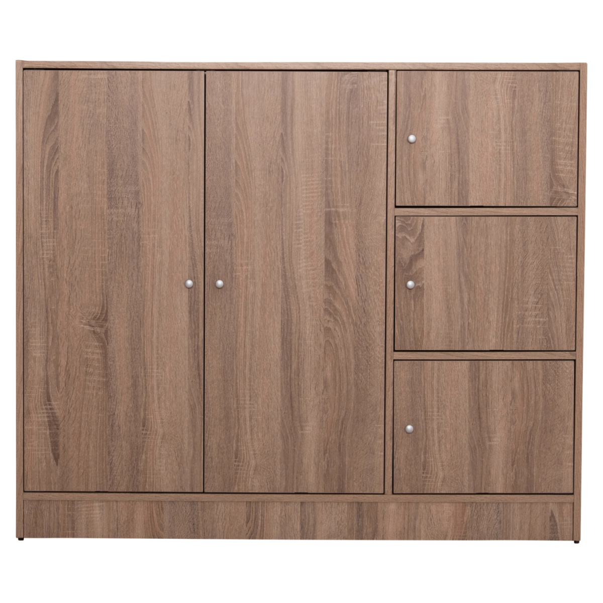 ΝΤΟΥΛΑΠΙ ΜΕ 4 ΑΠΟΘ.ΧΩΡΟΥΣ MATIN HM2480.02 SONAMA OAK ΜΕΛΑΜΙΝΗ 117x39,5x99,5Υεκ - Image 2