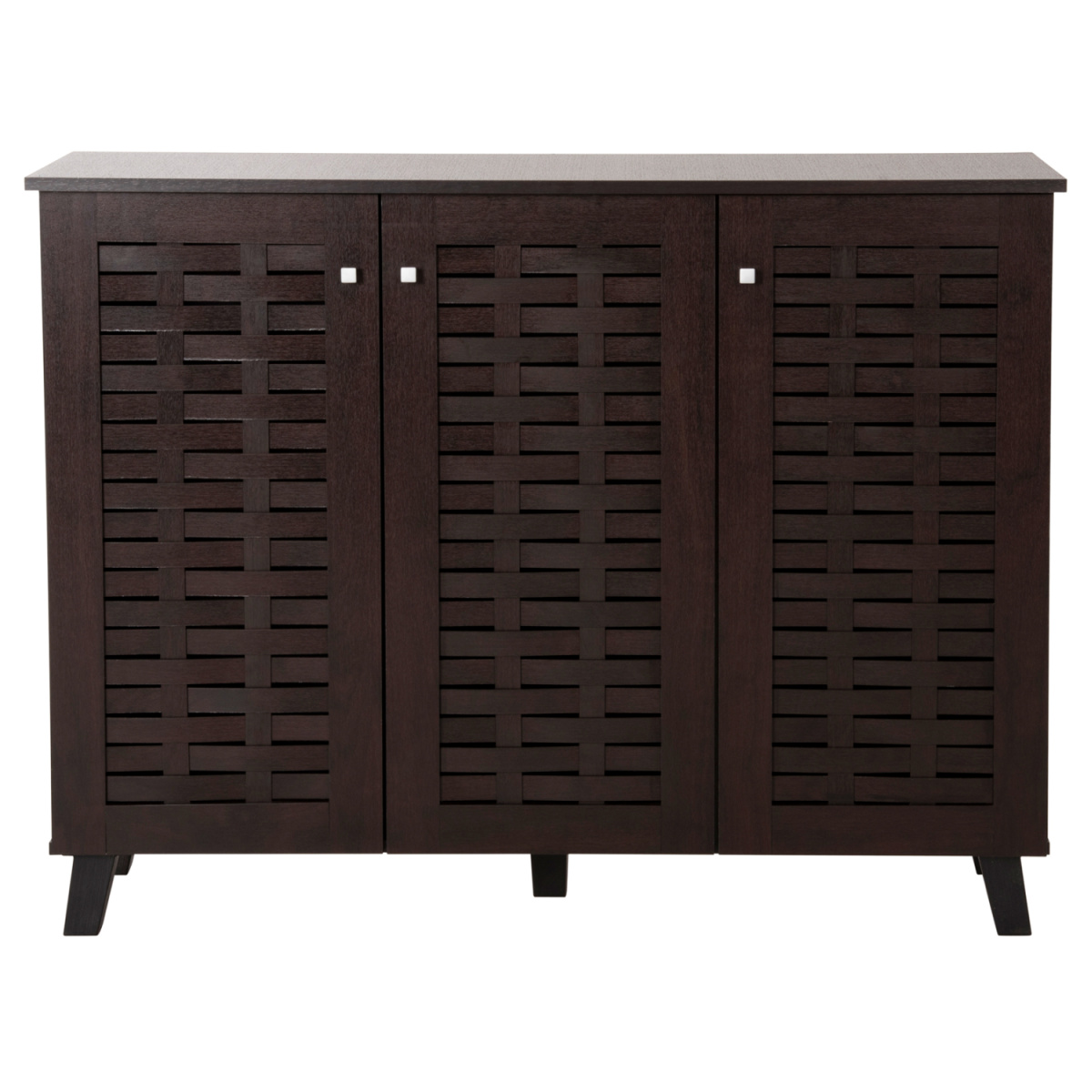 ΠΑΠΟΥΤΣΟΘΗΚΗ-ΝΤΟΥΛΑΠΙ PRODY HM9610.01 ΜΕΛΑΜΙΝΗ WENGE 3 ΠΟΡΤΕΣ 115x34x89Υεκ. - Image 2