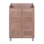 ΠΑΠΟΥΤΣΟΘΗΚΗ-ΝΤΟΥΛΑΠΙ KAILENA ΞΥΛΙΝΗ HM2230.02 SONAMA 77X40,5X122εκ. - Image 2