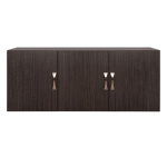 ΠΑΤΑΡΙ 3ΦΥΛΛΗΣ ΝΤΟΥΛΑΠΑΣ CARLY HM385.01 ΣΕ ΧΡΩΜΑ ZEBRANO 150X55X60Υεκ. - Image 2