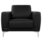 ΠΟΛΥΘΡΟΝΑ KENZIE HM3121.11 ΜΕ ΜΑΥΡΟ PU 89x81x81 εκ. - Image 2