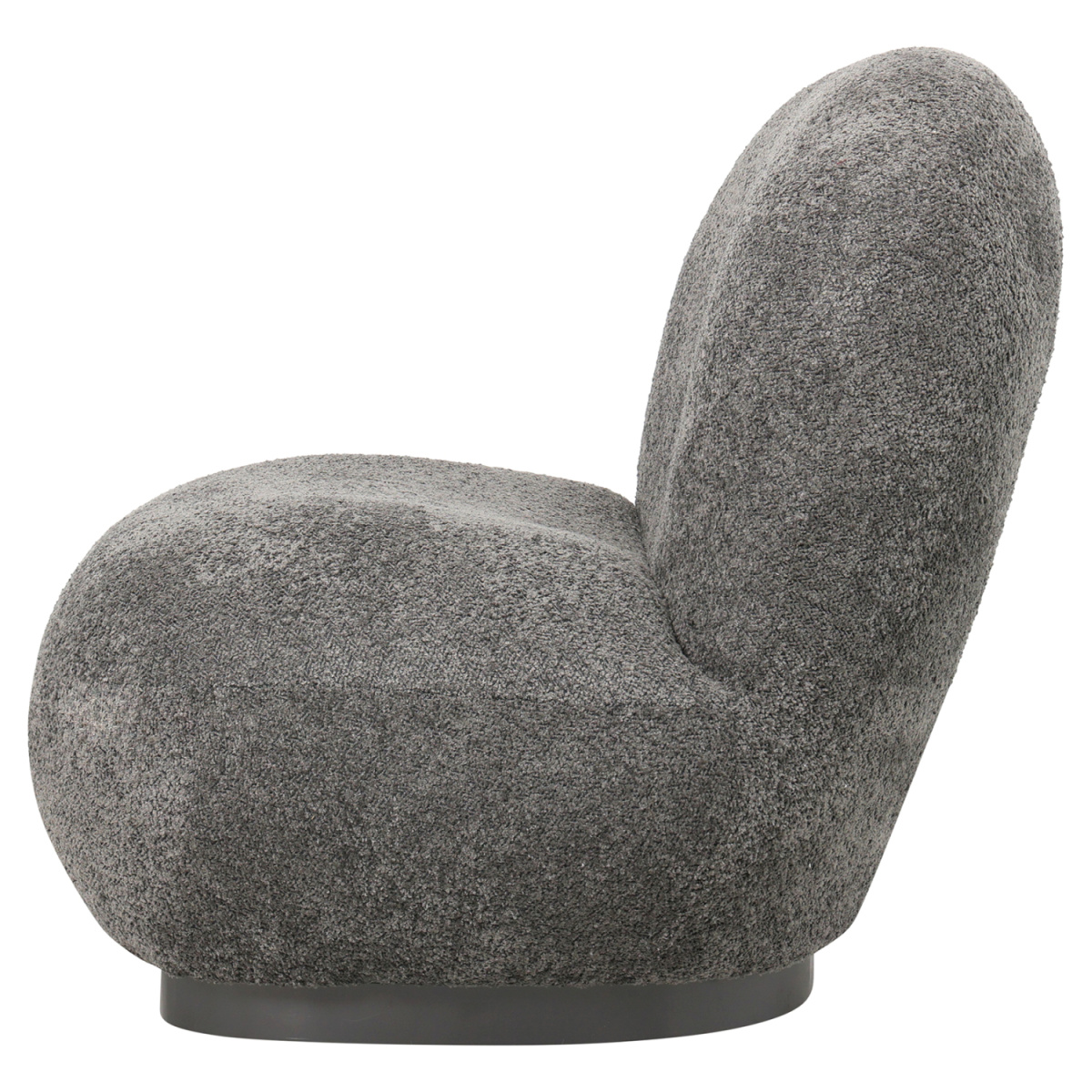 ΠΟΛΥΘΡΟΝΑ BEANY HM9591.01 ΓΚΡΙ ΜΠΟΥΚΛΕ ΥΦΑΣΜΑ 85x82x77Υ εκ. - Image 2