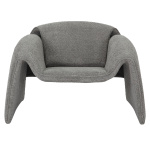 ΠΟΛΥΘΡΟΝΑ LAFORGE HM9679.01 ΓΚΡΙ ΜΠΟΥΚΛΕ ΥΦΑΣΜΑ-ΜΕΤΑΛΛΙΚΟΣ ΣΚΕΛΕΤΟΣ 100x83x66Υεκ. - Image 2
