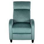 ΠΟΛΥΘΡΟΝΑ RELAX HIBER HM9782.07 ΦΥΣΤΙΚΙ ΒΕΛΟΥΔΟ 67,5x90x104Υ εκ. - Image 2