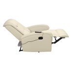 ΠΟΛΥΘΡΟΝΑ RELAX ΜΕ ΜΗΧΑΝΙΣΜΟ MASSAGE ROCCA HM0026.02 PU ΕΚΡΟΥ 80x96x97 εκ. - Image 2