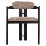 ΠΟΛΥΘΡΟΝΑ ΤΡΑΠΕΖΑΡΙΑΣ KALL HM18247.02 ΚΑΦΕ ΥΦΑΣΜΑ--PLYWOOD ΣΕ ΜΑΥΡΟ 56x45x73Υεκ - Image 2