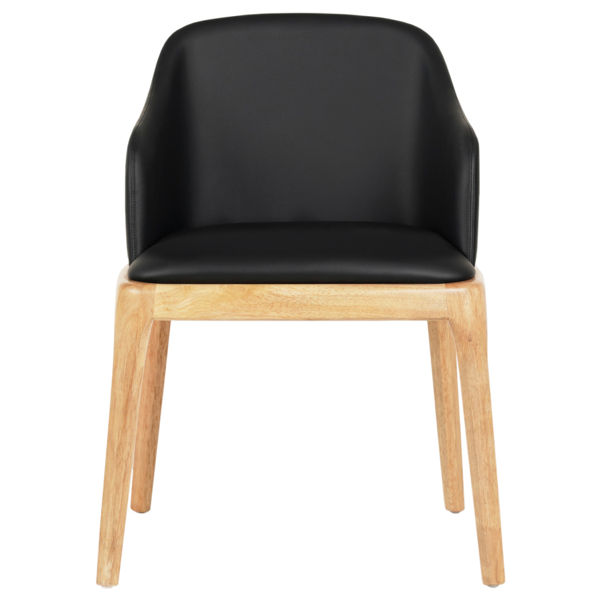 ΠΟΛΥΘΡΟΝΑ ΤΡΑΠΕΖΑΡΙΑΣ FURLAN HM9949.01 RUBBERWOOD ΣΕ ΟΑΚ-ΜΑΥΡΟ PU 54,5x58x78Υεκ. - Image 2