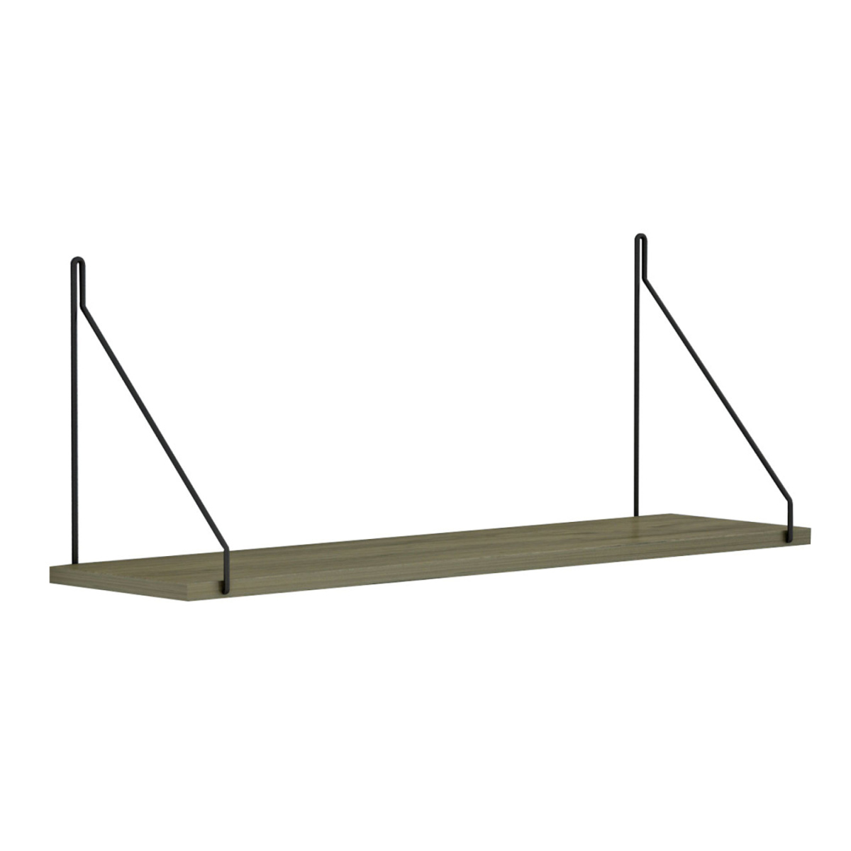 ΡΑΦΙ ΤΟΙΧΟΥ AGILAN ΜΕΛΑΜΙΝΗΣ HM9183.12 OLIVE GREY 72x20x27Y εκ. - Image 2
