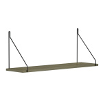 ΡΑΦΙ ΤΟΙΧΟΥ AGILAN ΜΕΛΑΜΙΝΗΣ HM9183.12 OLIVE GREY 72x20x27Y εκ. - Image 2