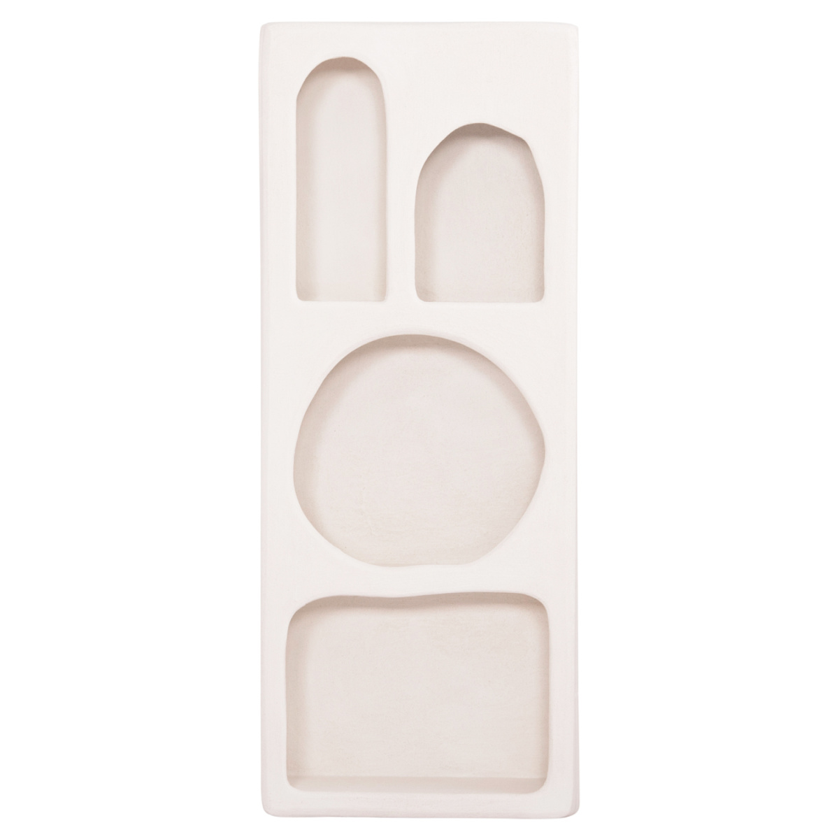 ΡΑΦΙΕΡΑ ΤΟΙΧΟΥ ΣΕΙΡΑ SANTORINI HM18069 MDF ΣΕ ΥΠΟΛΕΥΚΟ ΧΡΩΜΑ 47,5x18x120Υεκ. - Image 2