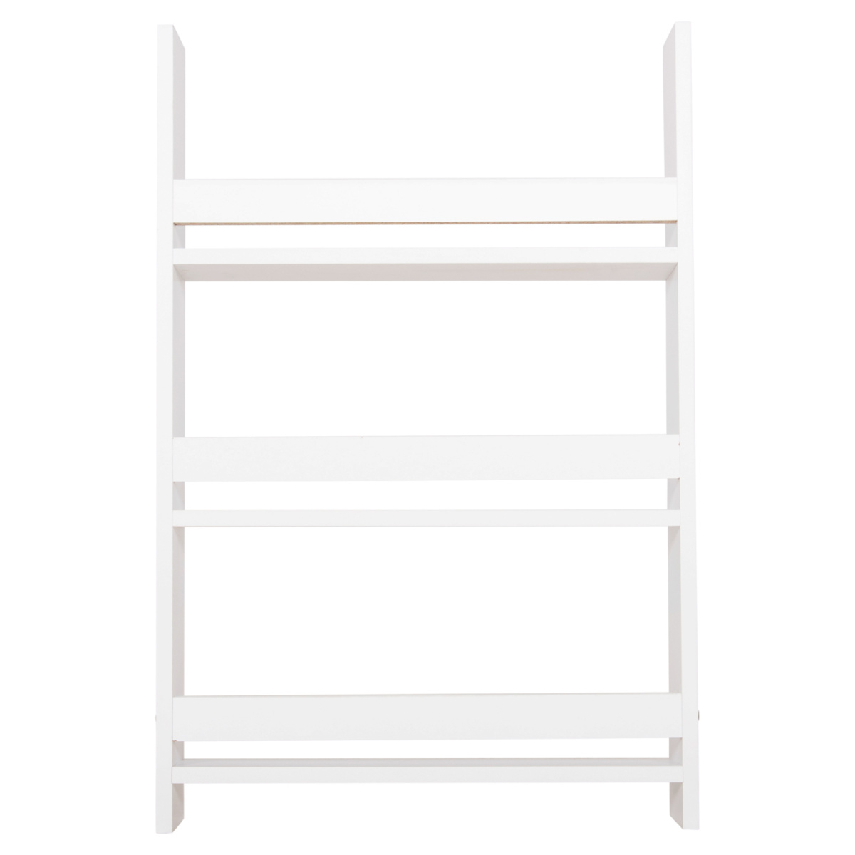 ΡΑΦΙΕΡΑ ΤΟΙΧΟΥ SANI HM18223.01 ΜΕΛΑΜΙΝΗ ΣΕ ΛΕΥΚΟ 60x10x90Υεκ. (3 ΡΑΦΙΑ) - Image 2